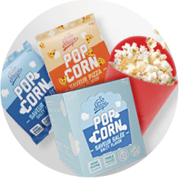 ×24 Pack découverte Smart Pop Corn Saveurs salées 🧂🍕 - Image 3