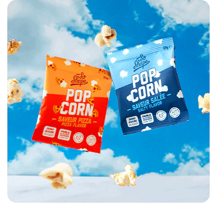 ×24 Pack découverte Smart Pop Corn Saveurs salées 🧂🍕 - Image 5