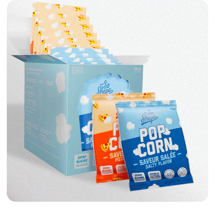 ×24 Pack découverte Smart Pop Corn Saveurs salées 🧂🍕 - Image 6