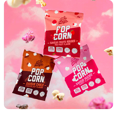 ×36 Pack découverte Smart Pop Corn Saveurs sucrées 🍬🍫🍓 - Image 5