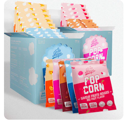 ×36 Pack découverte Smart Pop Corn Saveurs sucrées 🍬🍫🍓 - Image 6