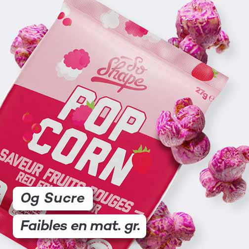 PACK PROTÉINÉ - 12× Sachets Smart Pop Corn - Image 6